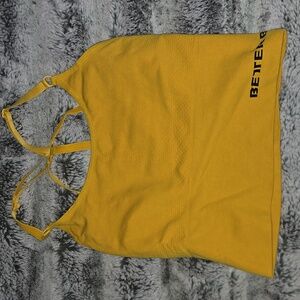Better Bodies Astoria seamless bra Yellow Sz S